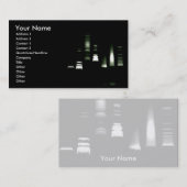 Carte de visite d'électrophorèse de gel d'ADN (dos (Devant / Derrière)