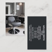 Carte de visite d'élégance de la chaise de salon (Devant / Derrière)