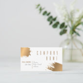 Carte de visite d'Elegant Gold Luxury Company (Debout devant)