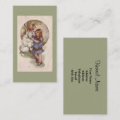 Carte de visite d'éleveur de caniche (Devant / Derrière)