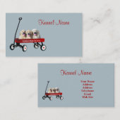 Carte de visite d'éleveur de golden retriever (Devant / Derrière)