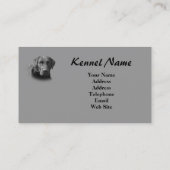 Carte de visite d'éleveur de labrador retriever (Dos)