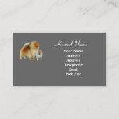 Carte de visite d'éleveur de Pomeranian (Dos)