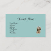 Carte de visite d'éleveur de Shih Tzu (Dos)