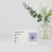 Carte De Visite Delicate Wisteria (Debout devant)