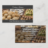 Carte De Visite Délicieuse pâtisserie confiserie et biscuits (Devant / Derrière)
