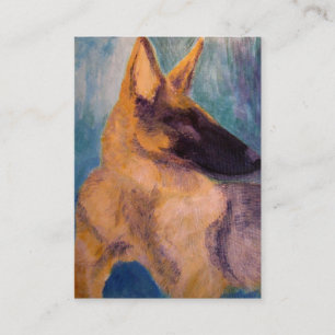 Carte de visite, délivrance de berger allemand