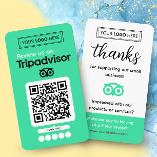 Carte De Visite Demande d'avis Tripadvisor