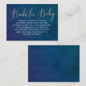 Carte De Visite Demande de carnet de baby showers (Devant / Derrière)