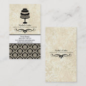 Carte De Visite Demande spéciale pour les gâteaux de Nysha (Devant / Derrière)