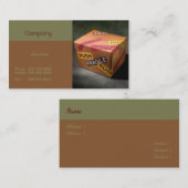 Carte de visite d'emballage (Devant / Derrière)