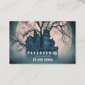 Carte De Visite Demeure de l'enquêteur paranormal (Devant)