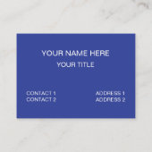 Carte De Visite Demi-cercle coloré géométrique (Dos)