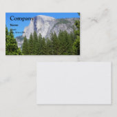 Carte De Visite Demi de dôme de Yosemite (Devant / Derrière)