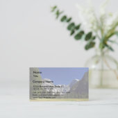 Carte De Visite Demi de dôme en parc national de Yosemite (Debout devant)