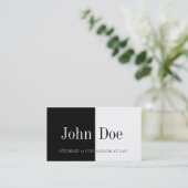 Carte De Visite Demi/Demi-B/W Procureur (Debout devant)