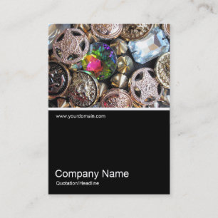 Carte De Visite Demi&Demi Photo 0372 - Bling Marché aux puces