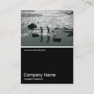 Carte De Visite Demi&Demi Photo 060 - Pierres à pas