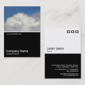 Carte De Visite Demi&mi photo 0341 - Cumulonimbus (Devant / Derrière)