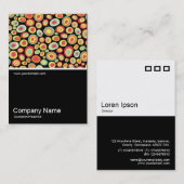 Carte De Visite Demi&mi photo 0360 - Abstrait 20213 (Devant / Derrière)