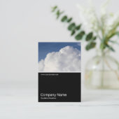 Carte De Visite Demi-mi-photo - Cumulus Cloud (Debout devant)