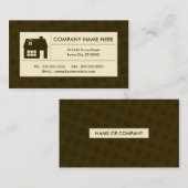 Carte De Visite demi-teinte (Devant / Derrière)