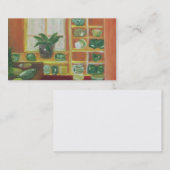 CARTE DE VISITE D'EN VILLE DE WAGON-RESTAURANTS (Devant / Derrière)