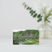 Carte De Visite Denali Express Alaska Train Vacation Photographie (Debout devant)