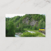 Carte De Visite Denali Express Alaska Train Vacation Photographie (Dos)