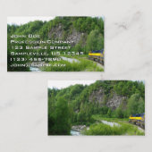 Carte De Visite Denali Express Alaska Train Vacation Photographie (Devant / Derrière)
