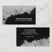 carte de visite d'encre (Devant / Derrière)