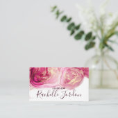 Carte de visite d'encre d'alcool fluide (Debout devant)