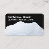 Carte De Visite Déneigement (Devant)