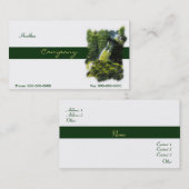 Carte de visite d'énergie (Devant / Derrière)