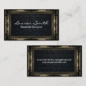 Carte De Visite Denim | Frame Sepia Fancy (Devant / Derrière)