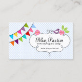 Carte De Visite Dénommer lunatique et conception d'événement (Devant)