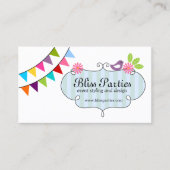 Carte De Visite Dénommer lunatique et conception d'événement (Devant)