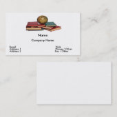 Carte de visite d'enseignement supérieur (Devant / Derrière)