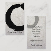 Carte de visite d'Enso (Devant / Derrière)