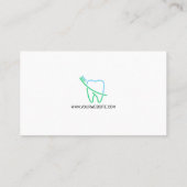 Carte De Visite Dent (Dos)