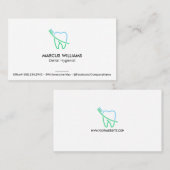 Carte De Visite Dent (Devant / Derrière)