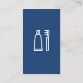 Carte De Visite Dent étincelante | Dentistère | Shimmer (Dos)