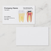 Carte de visite dentaire (Devant / Derrière)