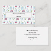 Carte de visite dentaire (Devant / Derrière)