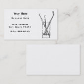 Carte de visite dentaire (Devant / Derrière)