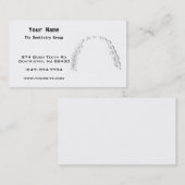 Carte de visite dentaire (Devant / Derrière)