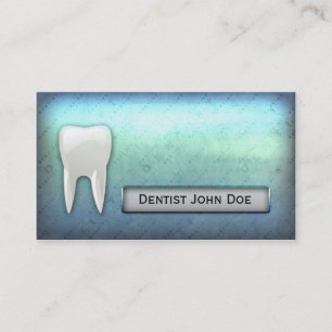 Carte de visite dentaire de bureau de dentiste