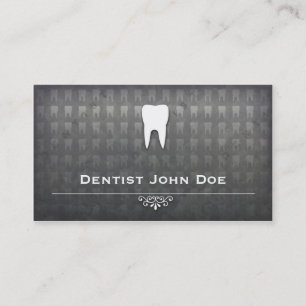 carte de visite dentaire de bureau de dentiste