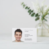 Carte de visite dentaire de clinique (Debout devant)