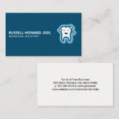 Carte De Visite Dentaire | Dent mousseuse (Devant / Derrière)